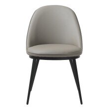 Stuhl >GAIN< (B/H/T: 51x82x60 cm) in Taupe - 51x82x60cm (BxHxT)