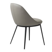 Stuhl >GAIN< (B/H/T: 51x82x60 cm) in Taupe - 51x82x60cm (BxHxT)