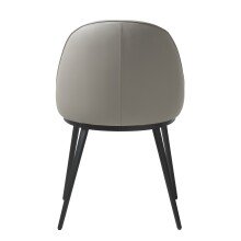 Stuhl >GAIN< (B/H/T: 51x82x60 cm) in Taupe - 51x82x60cm (BxHxT)