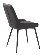 Stuhl >MILTON< (2er Set) (B/H/T: 50x85x58 cm) in Dunkelbraun - 50x85x58 (BxHxT)