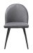 Stuhl >MINTO< (2er Set) (B/H/T: 50x85x59 cm) in Grau aus Grau - 50x85x59cm (BxHxT)