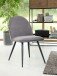 Stuhl >MINTO< (2er Set) (B/H/T: 50x85x59 cm) in Grau aus Grau - 50x85x59cm (BxHxT)