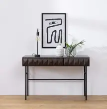 Beistelltisch >LATINA< (B/H/T: 117x75x39 cm) Eiche...