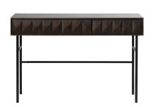 Beistelltisch >LATINA< (B/H/T: 117x75x39 cm) Eiche Furniert Espresso lackiert