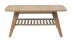 Couchtisch >RHO< (B/H/T: 110x45x70 cm) in Eiche Furniert Natur Lackiert