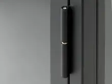 Vitrine >CARMEL< (B/H/T: 45x85x40 cm) in Metall...