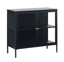 Vitrine >CARMEL< (B/H/T: 90x85x40 cm) in Metall...