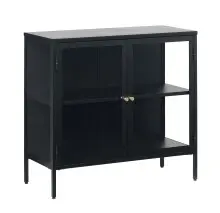 Vitrine >CARMEL< (B/H/T: 90x85x40 cm) in Metall...