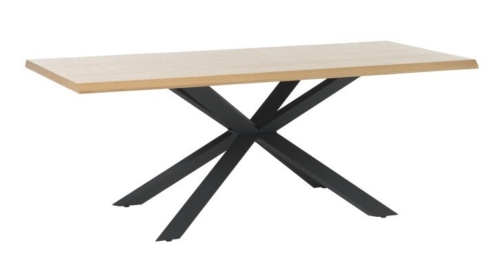 Esstisch >ARNO< (B/H/T: 200x75x100 cm) in Wildeiche - 200x75x100 (BxHxT)