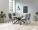 Esstisch >ARNO< (B/H/T: 200x75x100 cm) in Wildeiche - 200x75x100 (BxHxT)