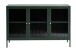 Sideboard >BRONCO< (B/H/T: 132x85x40 cm) in grün aus Metall - 132x85x40 (BxHxT)