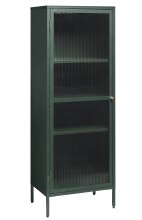 Vitrine >BRONCO< (B/H/T: 58x160x40 cm) in grün...