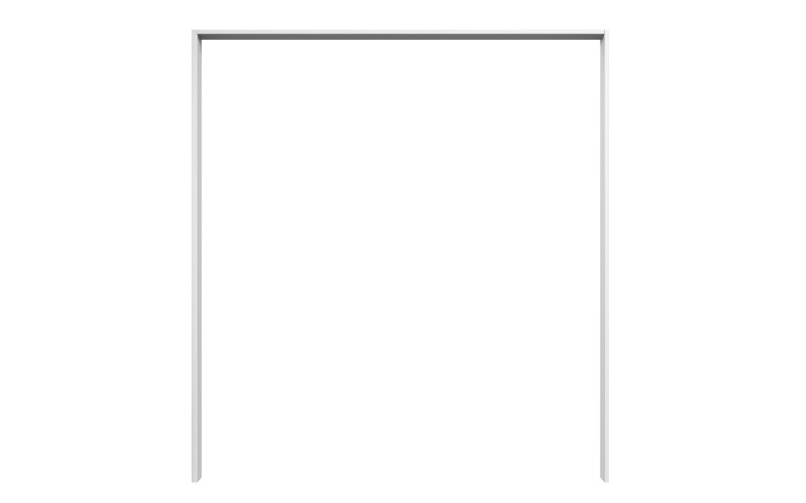 Passepartout >Aurich< (B/H/T: 183x200x12 cm) in Weiß - 183x200x12cm (BxHxT)