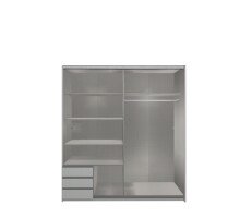 Kleiderschrank >Aurich< (B/H/T: 180x198x65 cm) in Artisan-Eiche-Nachbildung