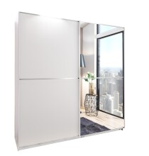 Kleiderschrank >Baden< (B/H/T: 135x198x64 cm) in...