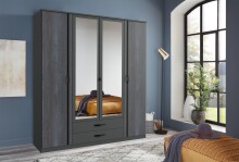 Kleiderschrank >Duo2< (B/H/T: 180x198x58 cm) in...