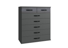 Nachtkommode >Duo2< (B/H/T: 90x106x40 cm) in...