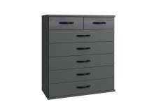 Nachtkommode >Duo2< (B/H/T: 90x106x40 cm) in...