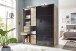 Kleiderschrank >Oldenburg< (B/H/T: 180x198x65 cm) in Artisan-Eiche-Nachbildung