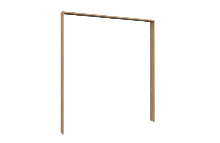 Passepartout >Oldenburg< (B/H/T: 183x180x12 cm) in Artisan-Eiche-Nachbildung