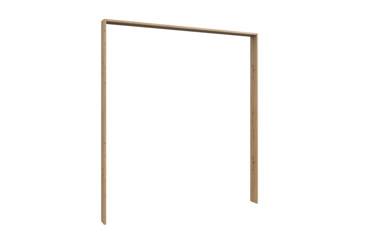 Passepartout >Oldenburg< (B/H/T: 183x180x12 cm) in Artisan-Eiche-Nachbildung