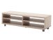 TV-Board >Jeffrey< in Eiche sägerau aus MDF - 120x35x39cm (BxHxT)