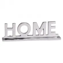 Dekofigur >Home I< (L/B/H: 22x7x4 cm) in Silbern...