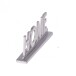 Dekofigur >Home I< (L/B/H: 22x7x4 cm) in Silbern aus Aluminium - 22x7x4 (LxBxH)