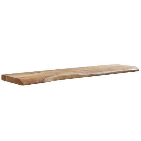 Wandregal >Gmünd< (B/H/T: 120x4x26 cm) in Akazie - 120x4x26 (BxHxT)