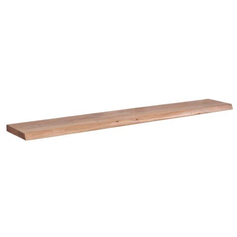 Wandregal >Gmünd< (B/H/T: 160x4x26 cm) in Akazie - 160x4x26 (BxHxT)