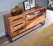 Sideboard >Morena< (B/H/T: 165x80x40 cm) in Sheesham - 165x80x40 (BxHxT)