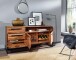 Sideboard >Morena< (B/H/T: 165x80x40 cm) in Sheesham - 165x80x40 (BxHxT)