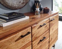 Sideboard >Nagercoil< (B/H/T: 145x82x45 cm) in Sheesham - 145x82x45 (BxHxT)