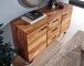 Sideboard >Nagercoil< (B/H/T: 145x82x45 cm) in Sheesham - 145x82x45 (BxHxT)