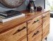Sideboard >Nagercoil< (B/H/T: 145x82x45 cm) in Sheesham - 145x82x45 (BxHxT)