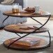 Couchtisch >Raichur< (B/H/T: 58x40x58 cm) in Sheesham - 58x40x58 (BxHxT)
