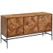 Sideboard >Rourkela< (B/H/T: 123x70x45 cm) in Sheesham - 123x70x45 (BxHxT)