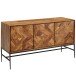 Sideboard >Rourkela< (B/H/T: 123x70x45 cm) in Sheesham - 123x70x45 (BxHxT)
