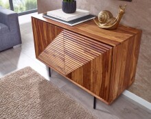 Sideboard >Sonipat< (B/H/T: 100x71x40 cm) in Sheesham - 100x71x40 (BxHxT)