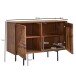 Sideboard >Sonipat< (B/H/T: 100x71x40 cm) in Sheesham - 100x71x40 (BxHxT)