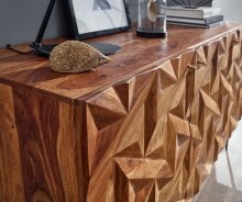Sideboard >Imphal< (B/H/T: 144x72x47 cm) in Sheesham - 144x72x47 (BxHxT)
