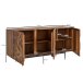 Sideboard >Imphal< (B/H/T: 144x72x47 cm) in Sheesham - 144x72x47 (BxHxT)