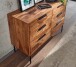 Sideboard >Barasat< (B/H/T: 117x80x42 cm) in Sheesham - 117x80x42 (BxHxT)