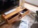 Lowboard >Jalna< (B/H/T: 108x25x34 cm) in Braun - 108x25x34 (BxHxT)
