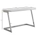 Schreibtisch >Anshan< (B/H/T: 120x76x55 cm) in Weiß - 120x76x55 (BxHxT)