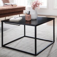 Couchtisch >Cixi< (B/H/T: 60x40x60 cm) in Schwarz - 60x40x60 (BxHxT)