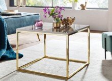 Couchtisch >Cixi< (B/H/T: 60x45x60 cm) in Weiß - 60x45x60 (BxHxT)