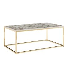 Couchtisch >Cixi< (B/H/T: 100x40x60 cm) in Weiß - 100x40x60 (BxHxT)