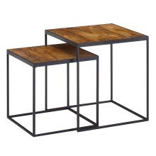 Satztisch >Baotou< (B/H/T: 40x44x40 cm) in Mango -...