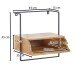 Nachttisch >Hefei< (B/H/T: 44x45x35 cm) in Mango - 44x45x35 (BxHxT)